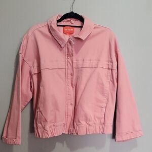 Joe Fresh Women's Orange Denium Jacket Size Xl